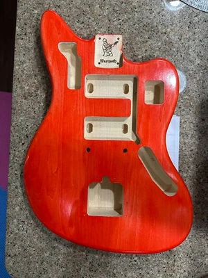 Warmoth / Fender Jaguar 电吉他琴身 - 红色 — 第 1/4 张图片