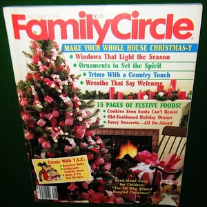 Family Circle Magazine Christmas 1986, Windows to Light the Season THE ELF Trims - Picture 1 of 6