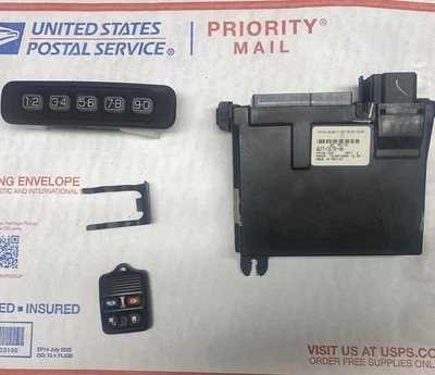 2003 2004 2005  Lincoln Mercury Keyless Entry Module DDM 4W1T13C791AA # 42454 - Image 1 of 3