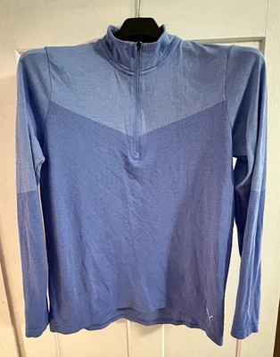 Pullover de golf para mujer X-Large Puma 3/4 cremallera - azul - usado en excelente estado Foto 1 de 4