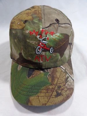 Real Tree Youth Baseball Cap My First ATV Tricycle Camouflage Adjustable - Image 1 of 4