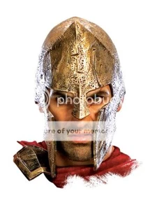 Adult 300 MOVIE Deluxe Spartan Costume Helmet Hat - Picture 1 of 1