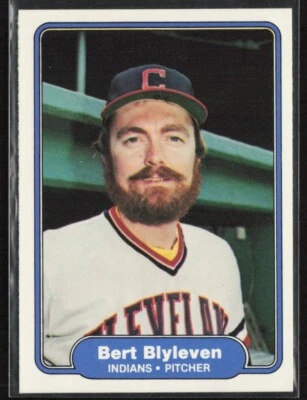 1982 Fleer #361 Bert Blyleven Cleveland Indians - Image 1 of 2