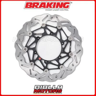 WK055L DISCO FRENO ANTERIORE SX BRAKING YAMAHA YZ 125 2003 - WAVE FLOTTANTE SK2 Foto 1 de 4
