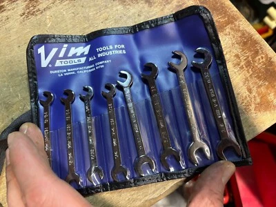 VIM Tools  8pc Ignition Wrench Set USA NEW SAE - Image 1 of 2
