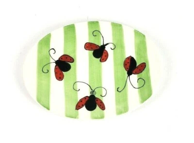 Placa Jill Seale Boston Warehouse Whimsy Collection 2004 Lady Bug Foto 1 de 2