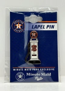 HOME RUN PUMP Houston Astros Minute Maid Park Exclusive Label Pin PSG MLB ⛽️📌 - Picture 1 of 1