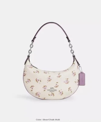 NWT COACH MINI PAYTON HOBO IN FLORAL PRINT CBA77 SHOULDER BAG HANDBAG PURSE - Image 1 of 4