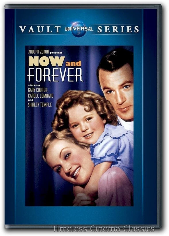 Now and Forever DVD New Gary Cooper Carole Lombard Shirley Temple - Image 1 of 1