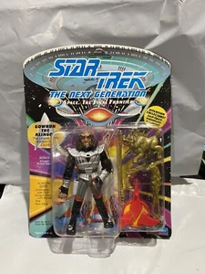Vtg 1992 Star Trek The Next Generation Gowron In Ritual Klingon Sealed Unpunched - Picture 1 of 5