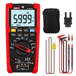 UNI-T Digital Multimeter T-RMS Auto AC/DC V.F.C Cap Tester UT17B Pro UT15B Pro - Picture 1 of 19