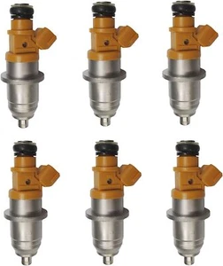 6 x fuel injectors for mitsubishi pajero v65w v75w GDI model 2000 - 2006 6G74 - Picture 1 of 2