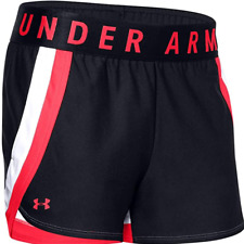 Under Armour Women's Play Up 3.0 Novelty Workout Gym Shorts , Black /Beta[ XS]
