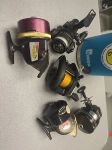 Lot Of 5 Vintage fishing reels Ryobi, GARCIA, DaIwa Good condition. Used - Picture 1 of 18