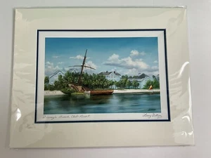 Disney's Beach Club Resort"" estampado enmarañado 8x10" de Larry Dotson - Imagen 1 de 2