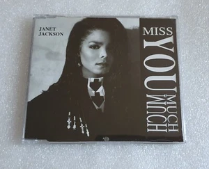 JANET JACKSON - MISS YOU MUCH (1989) 3 TRACK CD SINGLE - NEAR MINT - Picture 1 of 3