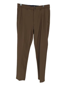 Ralph Lauren Mens 34x34  Narraganse Active Stretch Brown Dress Pants NWT - Picture 1 of 6