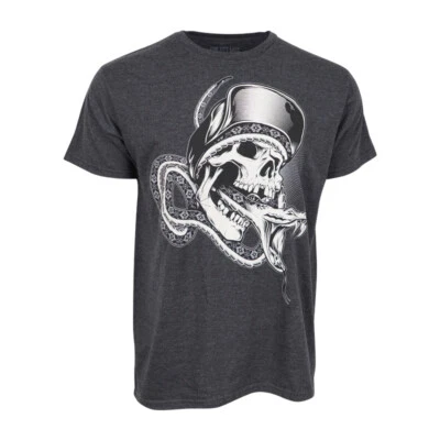 IRON FIST TEE DEATH CHOKE MEN CHARCOAL T SHIRT - Image 1 of 3