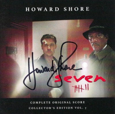 Seven (1995) Complete Score CD / signed by Composer Howard Shore / LAST ONE !! - Bild 1 von 2