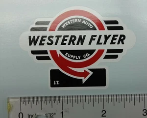 Western Flyer tricycle badge - Picture 1 of 1