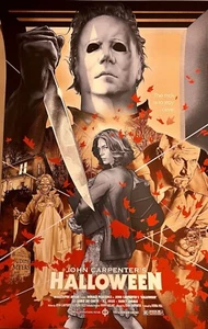 Martin Ansin Halloween Variant Print Poster Mondo Artist Bottleneck - Picture 1 of 5