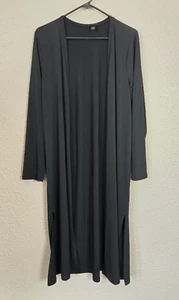 Torrid Womens Black Coverup Duster Plus Size 2 New #1W564 - Picture 1 of 5