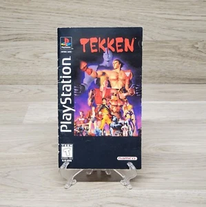 READ🔻 MANUAL ONLY Tekken (Playstation, 1995) Long Box Instruction Booklet PS1 - Picture 1 of 9