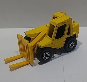 Caja de cerillas Superfast 1977 vintage n.º 48 Sambron JackLift - Amarillo - Imagen 1 de 13