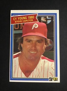1981 Donruss CY YOUNG #481 Steve Carlton - NM-MINT  - 5298
