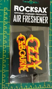 OZZY OSBOURNE CLASSIC LOGO AIR FRESHENER OFFICIALLY LICENSED - Foto 1 di 6