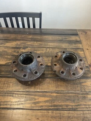 1989-1993 DODGE RAM D250 2WD 1ST GEN CUMMINS FRONT WHEEL BEARING HUB 105285 SET - Image 1 of 3