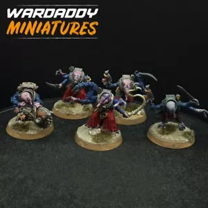 Pro Painted Warhammer 40k Genestealer Cult Acolyte Hybrids ×5 J15 Games Workshop - Picture 1 of 4