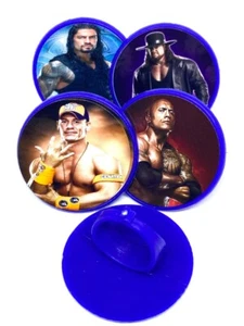WWE Lucha Libre Cupcake Toppers Decoraciones Fiesta Anillos Cupcakes Pasteles Donuts - Imagen 1 de 9
