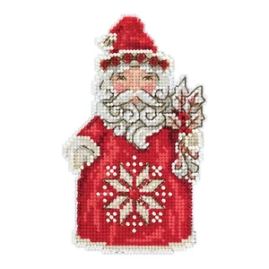 Nordic Santa Cross Stitch Kit Mill Hill 2019 Jim Shore JS201911 - Imagen 1 de 1
