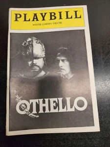 Othello Playbill -Winter Garden Theater- James Earl Jones- Christopher Plummer - Imagen 1 de 4