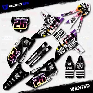 Sunset Wanted Racing Graphics Kit fits Yamaha 10-13 YZ250F YZF 250 2010-2013 - Picture 1 of 5