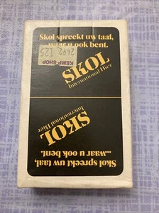 VTG SKOL PLAYING CARDS CONTRACT BRIDGE POKER - Picture 1 of 9