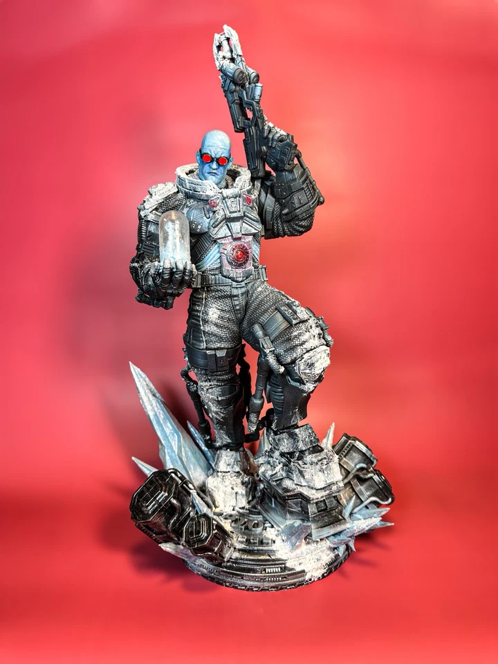 DC Comics Mr. Estatua Personalizada Batman Villano Freeze Escala 1:6 (Leer Desc.) Foto 1 de 4