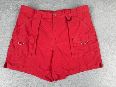 Pantalones Cortos Columbia Hombres Extra Grandes Rojo PFG 100% Algodón Pato Navegación Pesca 40x7 Foto 1 de 4