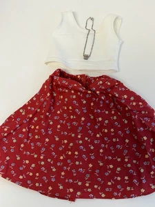 Pleasant Company American Girl PLAY OUTFIT Top Rock nur Halskette - Bild 1 von 5
