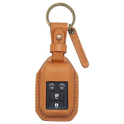 Tricolore Exchange Genuine Leather Smart Key Case 1SC6S0192-C Camelfrom JP - Image 1 of 4
