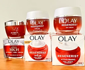 3 x Olay Regenerist Day Creams - Ultra Rich - Active Firming & Hydrate SPF30 - Picture 1 of 5