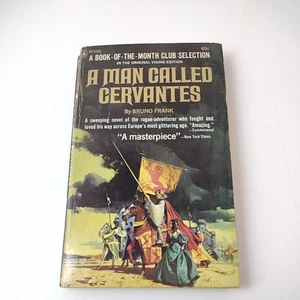 Vintage Ein Mann namens Cervantes Bruno Frank historisches Abenteuer Taschenbuch Buch 1 - Bild 1 von 9