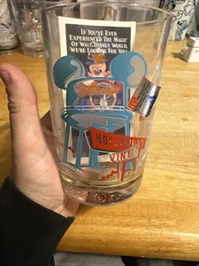 McDonald's Walt Disney World 25th Anniversary Glass ~ Hollywood Studio’s Glass. - Bild 1 von 6