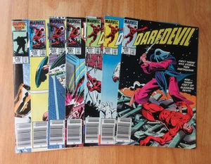 Lot of 7 Newsstand DAREDEVIL! #199, 200, 211, 224, 225, 226, 229 *Keys!* (VF/NM) - Picture 1 of 9