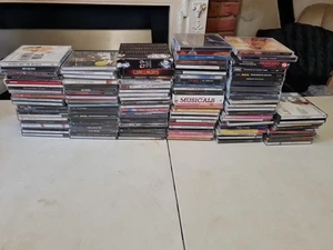 Job Lot Of 107 Musical And Movie Soundtrack CDs All In Good Condition. - Picture 1 of 1
