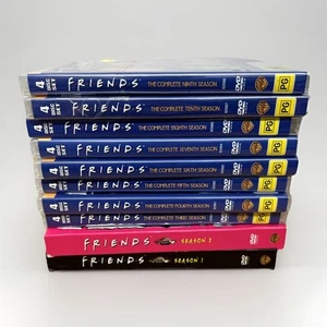 Friends Complete Series - All 10 Seasons DVD Set - 10 Disc Sets - Good Condition - Picture 1 of 5