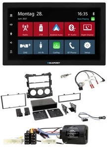 Blaupunkt Lenkrad Bluetooth DAB 2DIN USB Autoradio für Nissan 370Z 09-13 Roadste - Bild 1 von 12