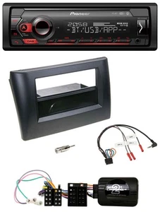 Pioneer Lenkrad USB DAB Bluetooth Autoradio für Fiat Stilo 01-07 schwarz Ablage - Bild 1 von 8