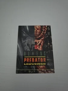 Aliens Predator Universe Trading Card #1 TOPPS Trading Cards - Picture 1 of 9